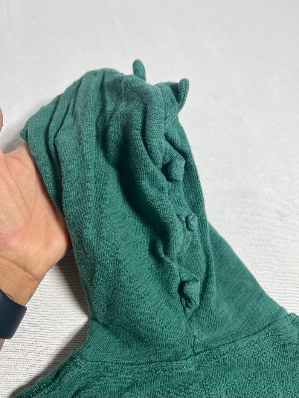 Carter's Green Hooded Pullover Sweatshirt for Kids w/ dinosaur hood